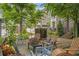 Community courtyard with comfortable seating, lush landscaping, and inviting design for outdoor relaxation at 392 Concord St, Alpharetta, GA 30009