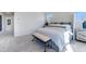 Bright bedroom with neutral decor, plush carpeting, and bench seat at 1725 Lansmere Sw St, Marietta, GA 30008