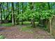 Private, grassy backyard with wooded border providing privacy and ample space for outdoor enjoyment at 2766 Stonecreek Se Rd, Smyrna, GA 30080
