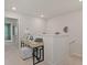 Cozy loft area with a desk, stool, and view to the exterior at 324 Navigator Ln, Mcdonough, GA 30253