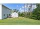 Expansive backyard with lush greenery, mature trees and plenty of space to enjoy at 20 Tarpley Way, Covington, GA 30016