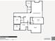 First floor layout featuring kitchen, living room, dining room, bedroom, office, and bathrooms at 2585 Hickory Rd, Canton, GA 30115