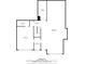 Basement plan featuring large room, utility and storage spaces at 2585 Hickory Rd, Canton, GA 30115