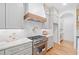 Spacious kitchen with stainless steel appliances and white cabinets at 2585 Hickory Rd, Canton, GA 30115