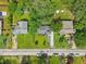 A view from above of well-kept residences in a treed neighborhood with tidy yards at 1605 Wellswood Se Dr, Atlanta, GA 30315