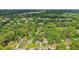 High aerial view of a densely wooded neighborhood with a mix of cozy single-story homes at 1605 Wellswood Se Dr, Atlanta, GA 30315