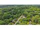 Birds-eye view of a verdant neighborhood with tree-lined streets and beautiful residences at 1605 Wellswood Se Dr, Atlanta, GA 30315