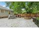 Spacious backyard showcases a stone fire pit, outdoor kitchen, and a privacy fence at 1605 Wellswood Se Dr, Atlanta, GA 30315