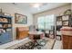 Well lit bedroom features an eclectic mix of new and antique furniture and decor at 285 Turtle Rock Pl, Acworth, GA 30101