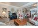 Cozy living room with hardwood floors, comfortable seating, and an inviting atmosphere at 285 Turtle Rock Pl, Acworth, GA 30101