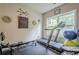 The workout room features modern exercise equipment and a view of outdoors at 285 Turtle Rock Pl, Acworth, GA 30101