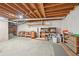 Spacious unfinished basement offering potential for customization and storage at 3780 Bays Ferry Way, Marietta, GA 30062