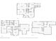 Detailed floor plan of the home showcasing the layout of each floor, from the basement to the upper level at 3780 Bays Ferry Way, Marietta, GA 30062