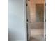 A luxurious bathroom featuring a glass shower door at 707 Dodd N Ln # 164, Buford, GA 30518