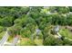 Aerial view of the property highlighting its expansive lot and proximity to neighboring homes at 789 Concord Sw Rd, Smyrna, GA 30082