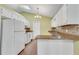 Well-lit kitchen featuring white cabinets, laminate countertops, and modern appliances at 789 Concord Sw Rd, Smyrna, GA 30082