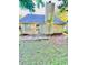 Backyard features a small patio with plenty of yard space at 3793 Mays Sw Ct, Atlanta, GA 30331