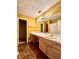 Bathroom with plenty of counter space, double sinks, and great natural light at 3793 Mays Sw Ct, Atlanta, GA 30331