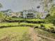 Expansive backyard featuring lush landscaping, a stone pathway, and an inviting outdoor space perfect for relaxing and entertaining at 710 Bentgrass Ct, Dacula, GA 30019