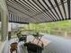 Relaxing deck with awning, perfect for outdoor enjoyment at 710 Bentgrass Ct, Dacula, GA 30019