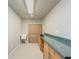 Functional laundry room with sink, countertops and storage at 710 Bentgrass Ct, Dacula, GA 30019