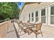 Spacious deck features an outdoor dining area and room for entertaining at 108 Shawville Ln, Peachtree City, GA 30269