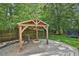 Backyard firepit with seating provides a cozy space for outdoor gatherings at 108 Shawville Ln, Peachtree City, GA 30269