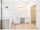 Primary bathroom with double vanity, soaking tub, and separate walk-in shower at 2717 High Creek Run, Dacula, GA 30019
