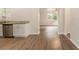 Stylish kitchen featuring granite countertops and stainless steel appliances at 3294 Renault Se Rd, Atlanta, GA 30354