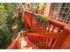 Multi-level deck with stairs leading to the backyard at 9155 Nesbit Ferry Rd, Alpharetta, GA 30022