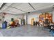 Spacious garage interior showing ample storage space at 1511 Arica Ave, Lawrenceville, GA 30043