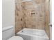 Cozy bathroom featuring a tiled shower and modern toilet at 1538 Chantilly Ne Dr # 224, Atlanta, GA 30324
