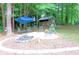 Enjoy outdoor living with patio, furniture and beautiful backyard at 3320 Bryant Ln, Marietta, GA 30066