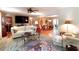 Bright and spacious living room featuring hardwood floors and open floor plan at 3320 Bryant Ln, Marietta, GA 30066
