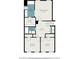 Upstairs floor plan includes Primary Bedroom, two additional bedrooms, and three bathrooms at 4865 Fenbrook Dr, Stone Mountain, GA 30088