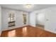Bright living room with hardwood floors and natural light at 100 Hall Pl, Fayetteville, GA 30215