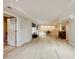 Spacious finished basement featuring recessed lighting, laminate flooring, and a versatile open layout at 285 Lackland Court, Sandy Springs, GA 30350
