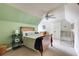 Cozy bedroom with a comfortable bed, soft lighting, and a charming decor at 285 Lackland Court, Sandy Springs, GA 30350
