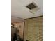 Damaged drywall ceiling shows water stains and a missing vent cover with signs of possible water damage at 185 W Lake Nw Dr, Atlanta, GA 30314
