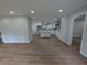 Modern kitchen features an island, stainless steel appliances, and ample cabinet space at 2131 Glendale Dr, Decatur, GA 30032