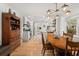 Bright dining room adjacent to kitchen at 220 Sisson Ne Ave, Atlanta, GA 30317