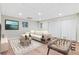 Entertainment room with a foosball table and comfortable seating at 230 Leaf Court, Alpharetta, GA 30005
