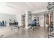 Spacious gym featuring a variety of modern exercise equipment and workout accessories at 1130 Piedmont Ne Ave # 803, Atlanta, GA 30309