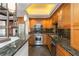 Eat in kitchen with stainless steel appliances and granite counters at 1130 Piedmont Ne Ave # 803, Atlanta, GA 30309