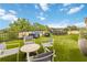Charming rooftop terrace with comfortable seating, dining area, and artificial turf at 1130 Piedmont Ne Ave # 803, Atlanta, GA 30309