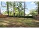 Large backyard with trees and a wooden fence providing privacy and a serene environment at 1285 Avon Sw Ave, Atlanta, GA 30310