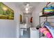 Functional bathroom with modern fixtures, including a sink, shower, and ample storage at 7720 Milam Rd, Winston, GA 30187