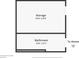 Floor plan showcasing the layout of the detached space including storage and bathroom at 7720 Milam Rd, Winston, GA 30187
