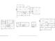 Detailed floor plan showcasing the layout of the home's first floor, second floor, basement and detached space at 7720 Milam Rd, Winston, GA 30187