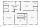 Detailed floor plan showcasing the layout of the home's second floor, including the primary bedroom and loft at 7720 Milam Rd, Winston, GA 30187